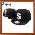 100% acrílico couro Snapback Cap personalizado